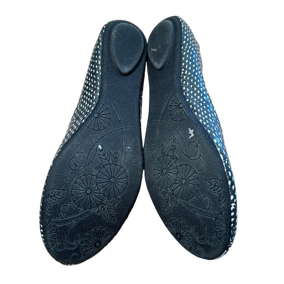 Steve Madden Heaven Black and White Reptile Ballet Flats Size 6 1/2 - Picture 7 of 7